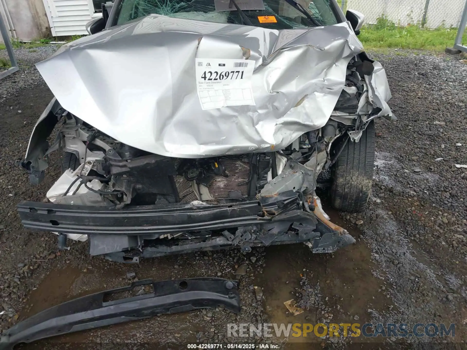 6 fotografías del automóvil dañado 3N1AB7AP8KY373219 NISSAN SENTRA 2019