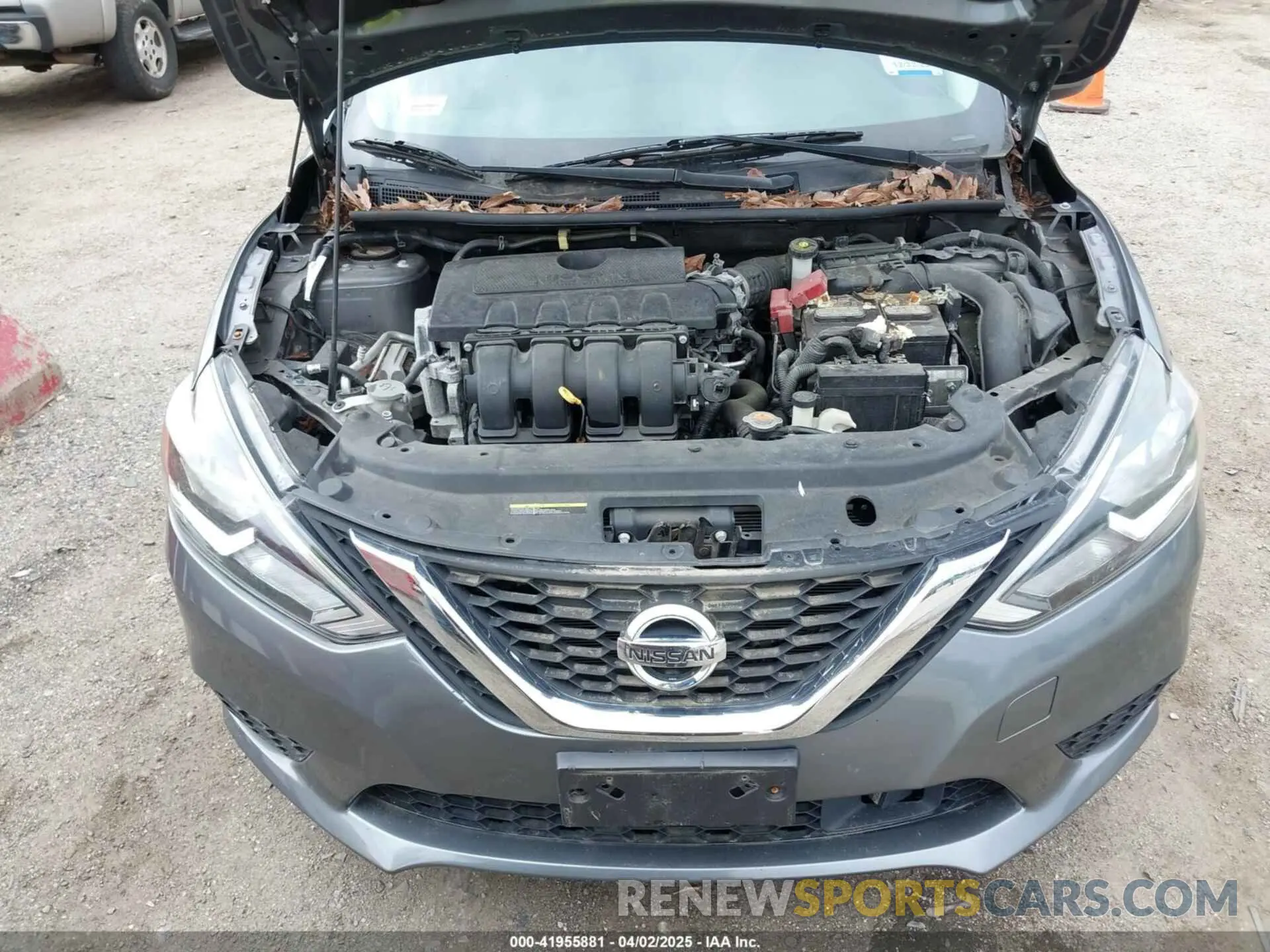 10 fotografías del automóvil dañado 3N1AB7AP8KY373723 NISSAN SENTRA 2019