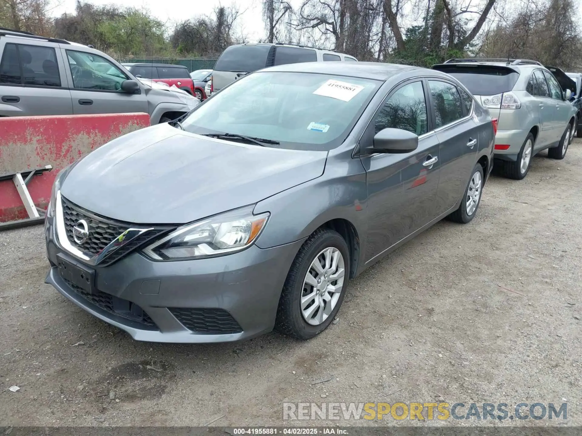 2 fotografías del automóvil dañado 3N1AB7AP8KY373723 NISSAN SENTRA 2019