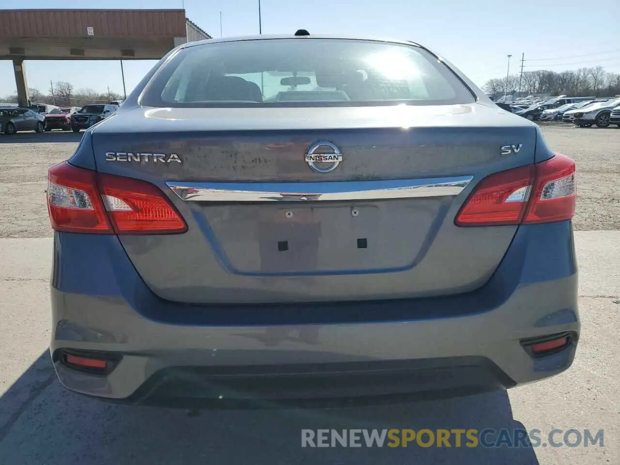6 fotografías del automóvil dañado 3N1AB7AP8KY374466 NISSAN SENTRA 2019