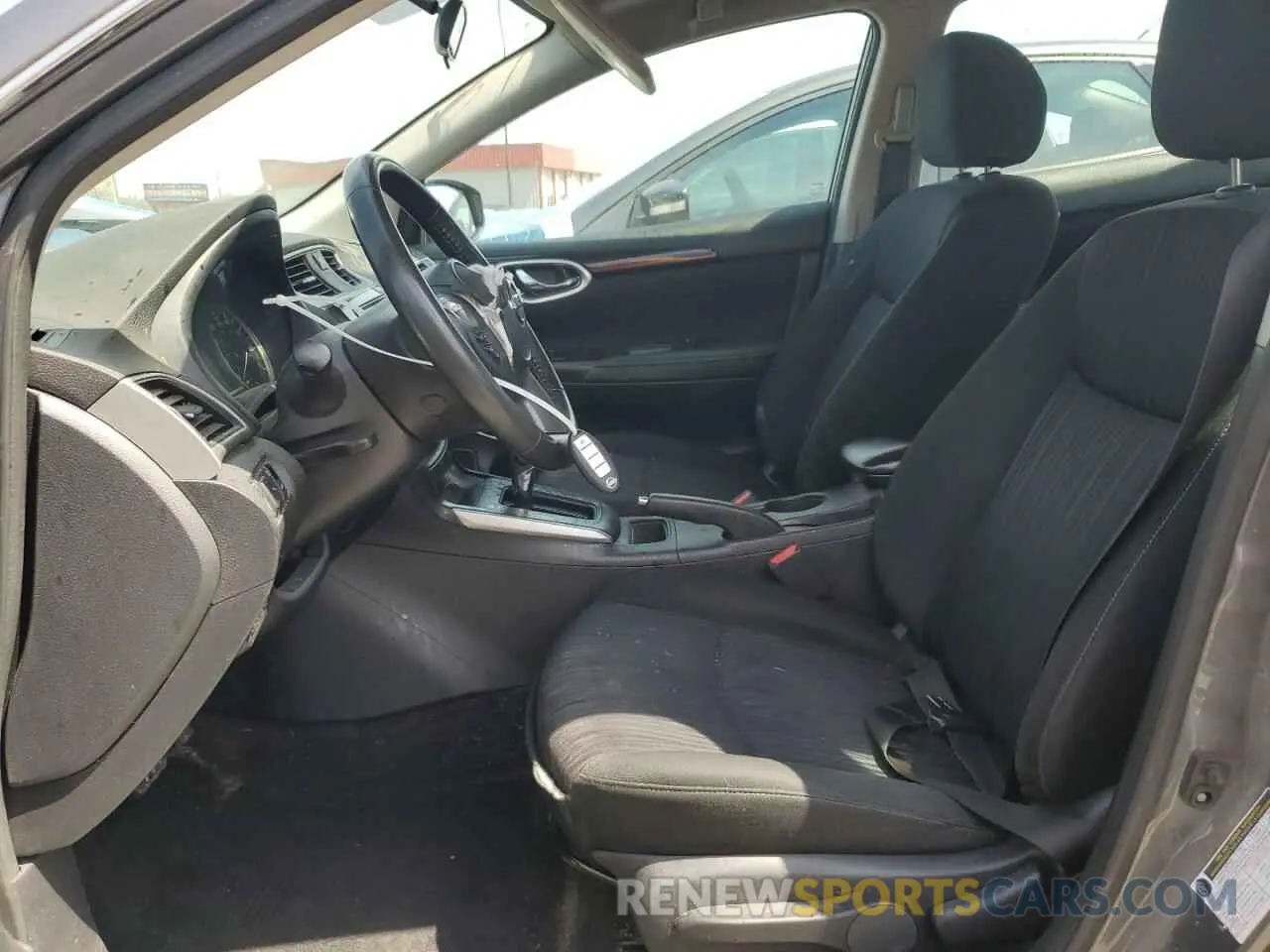 7 fotografías del automóvil dañado 3N1AB7AP8KY374466 NISSAN SENTRA 2019