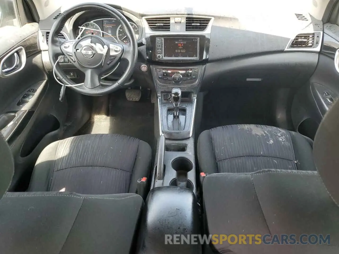 8 fotografías del automóvil dañado 3N1AB7AP8KY374466 NISSAN SENTRA 2019