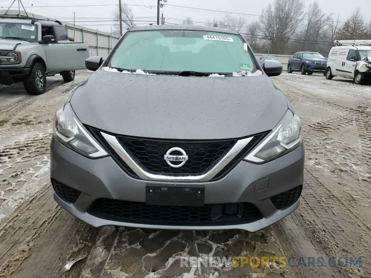 5 fotografías del automóvil dañado 3N1AB7AP8KY376055 NISSAN SENTRA 2019