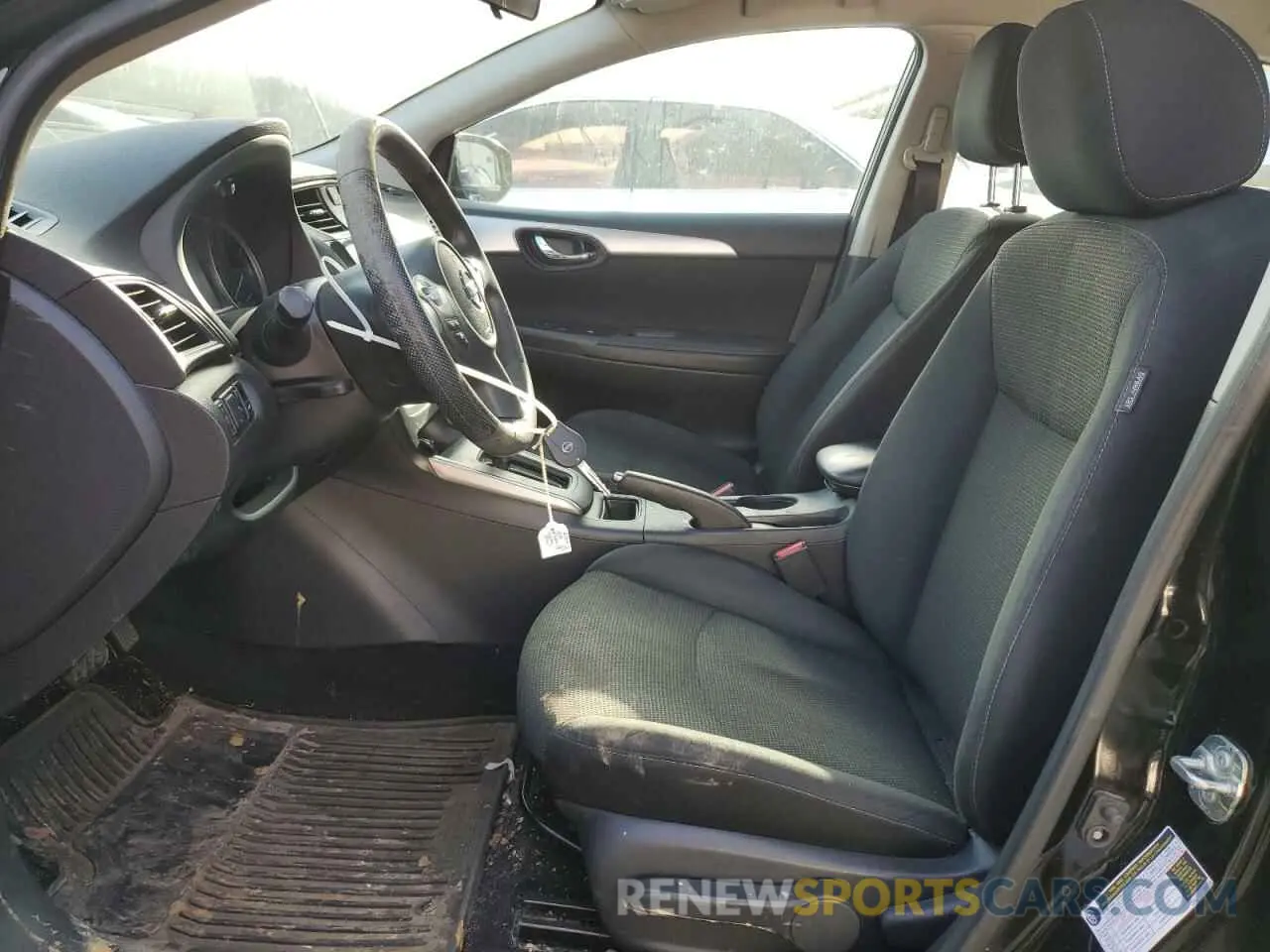 7 fotografías del automóvil dañado 3N1AB7AP8KY389405 NISSAN SENTRA 2019