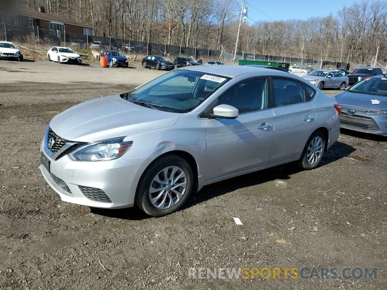 1 fotografías del automóvil dañado 3N1AB7AP8KY391834 NISSAN SENTRA 2019