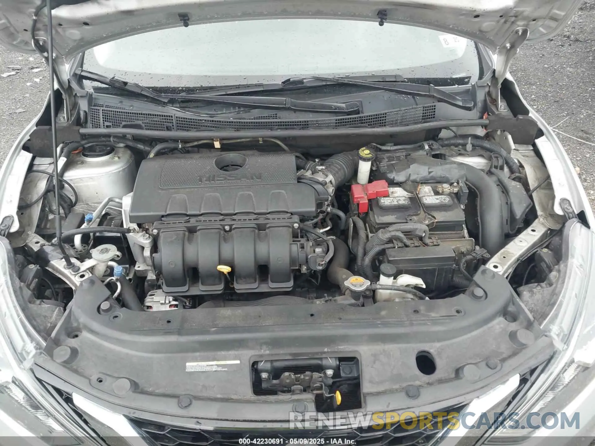 10 fotografías del automóvil dañado 3N1AB7AP8KY392790 NISSAN SENTRA 2019