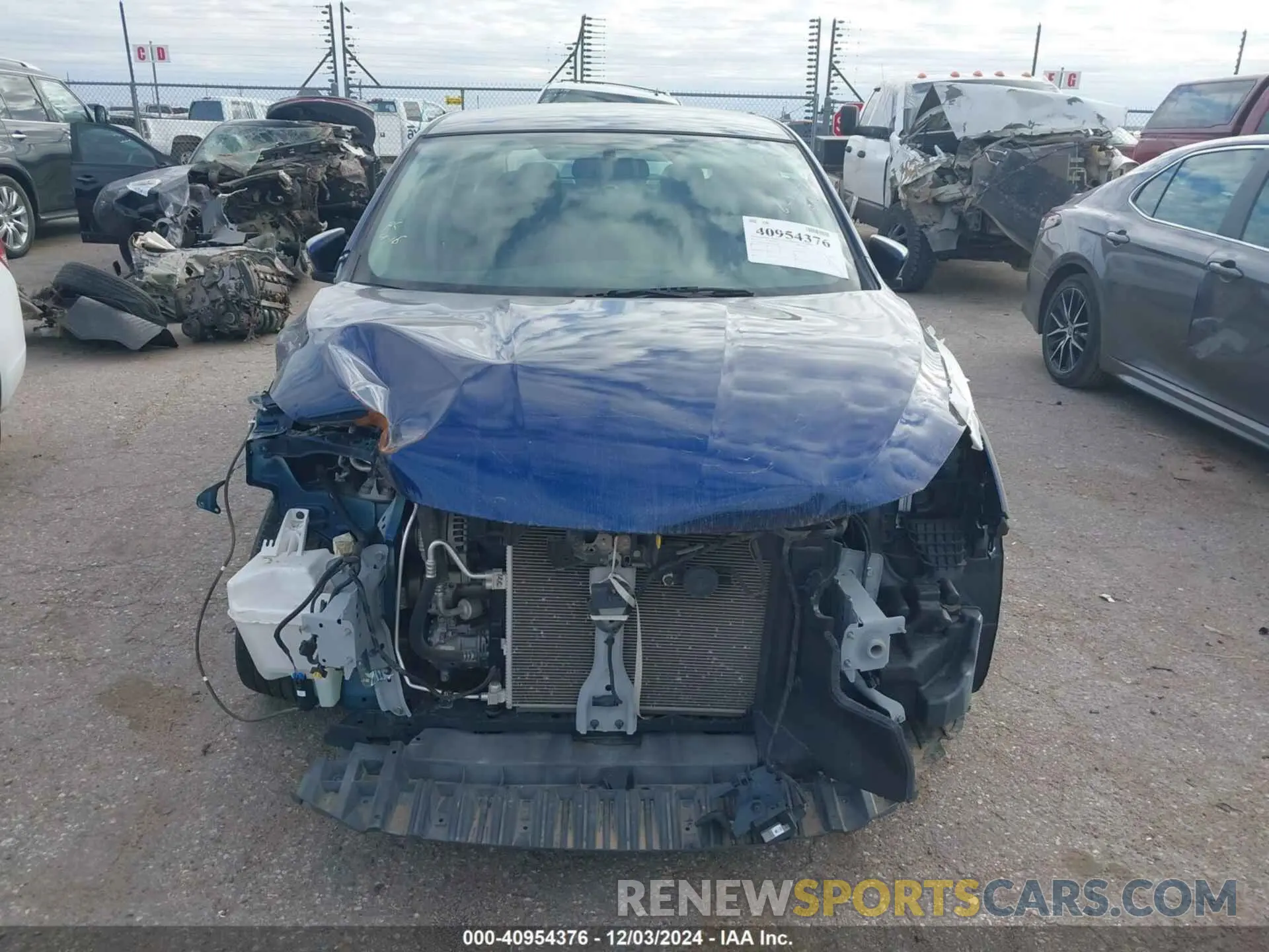 12 fotografías del automóvil dañado 3N1AB7AP8KY400368 NISSAN SENTRA 2019
