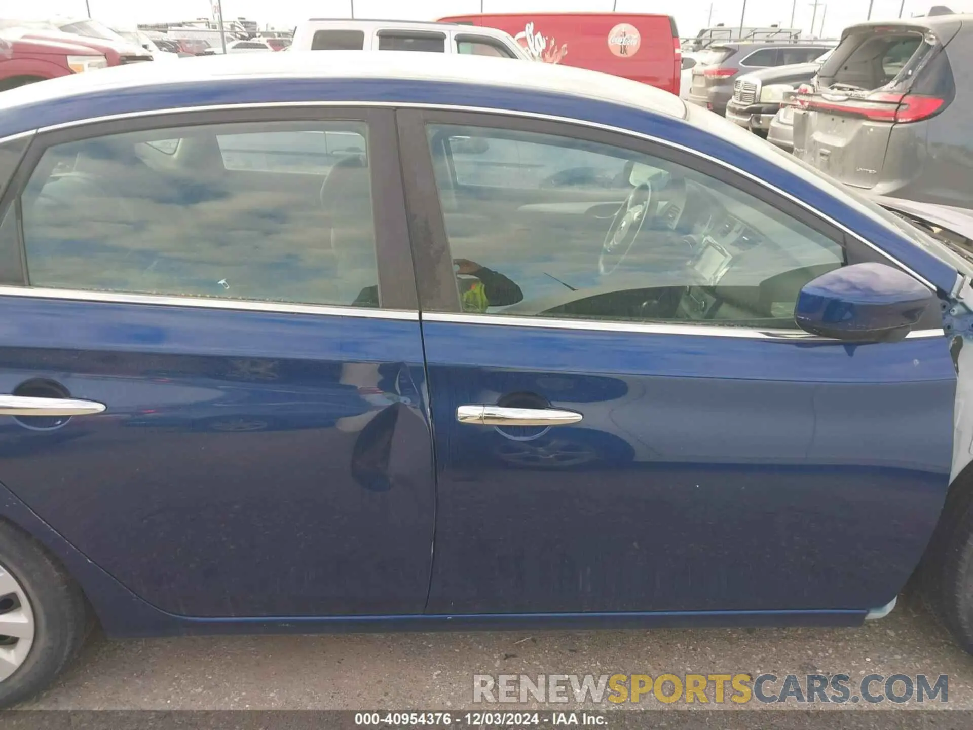 13 fotografías del automóvil dañado 3N1AB7AP8KY400368 NISSAN SENTRA 2019