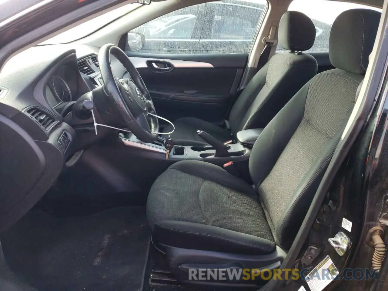 7 fotografías del automóvil dañado 3N1AB7AP8KY401679 NISSAN SENTRA 2019