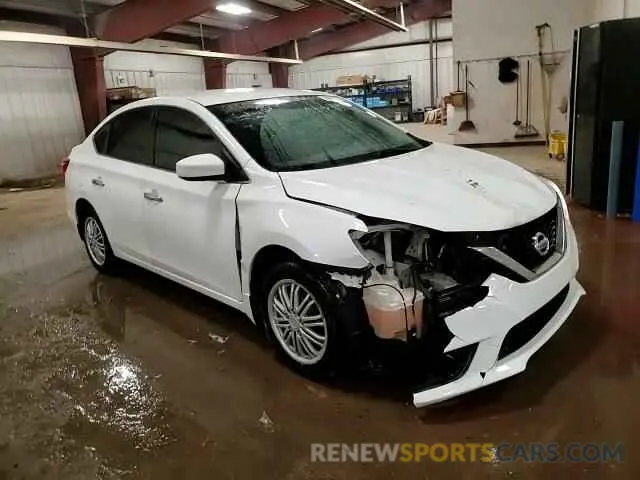 14 fotografías del automóvil dañado 3N1AB7AP8KY402363 NISSAN SENTRA 2019