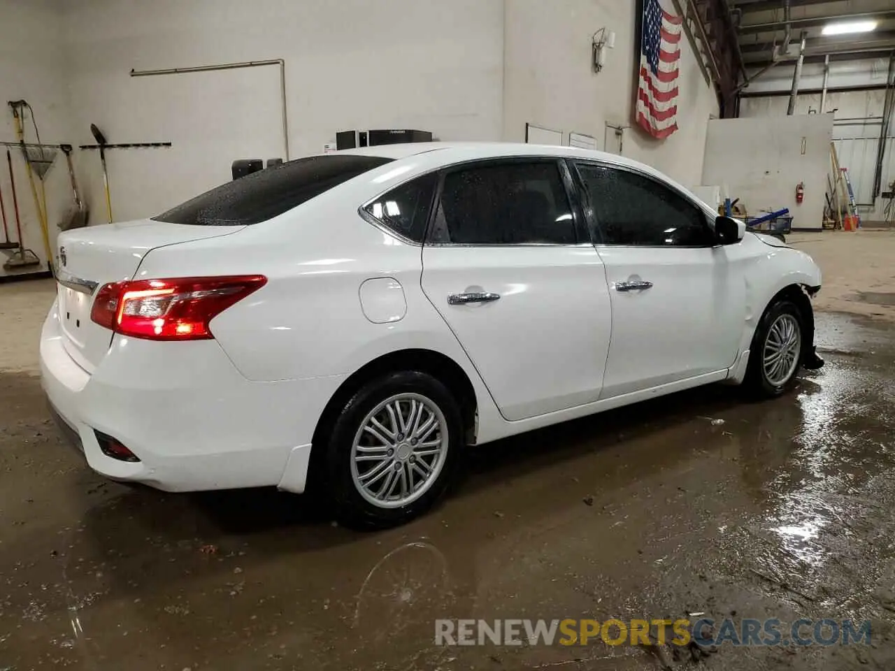 3 fotografías del automóvil dañado 3N1AB7AP8KY402363 NISSAN SENTRA 2019
