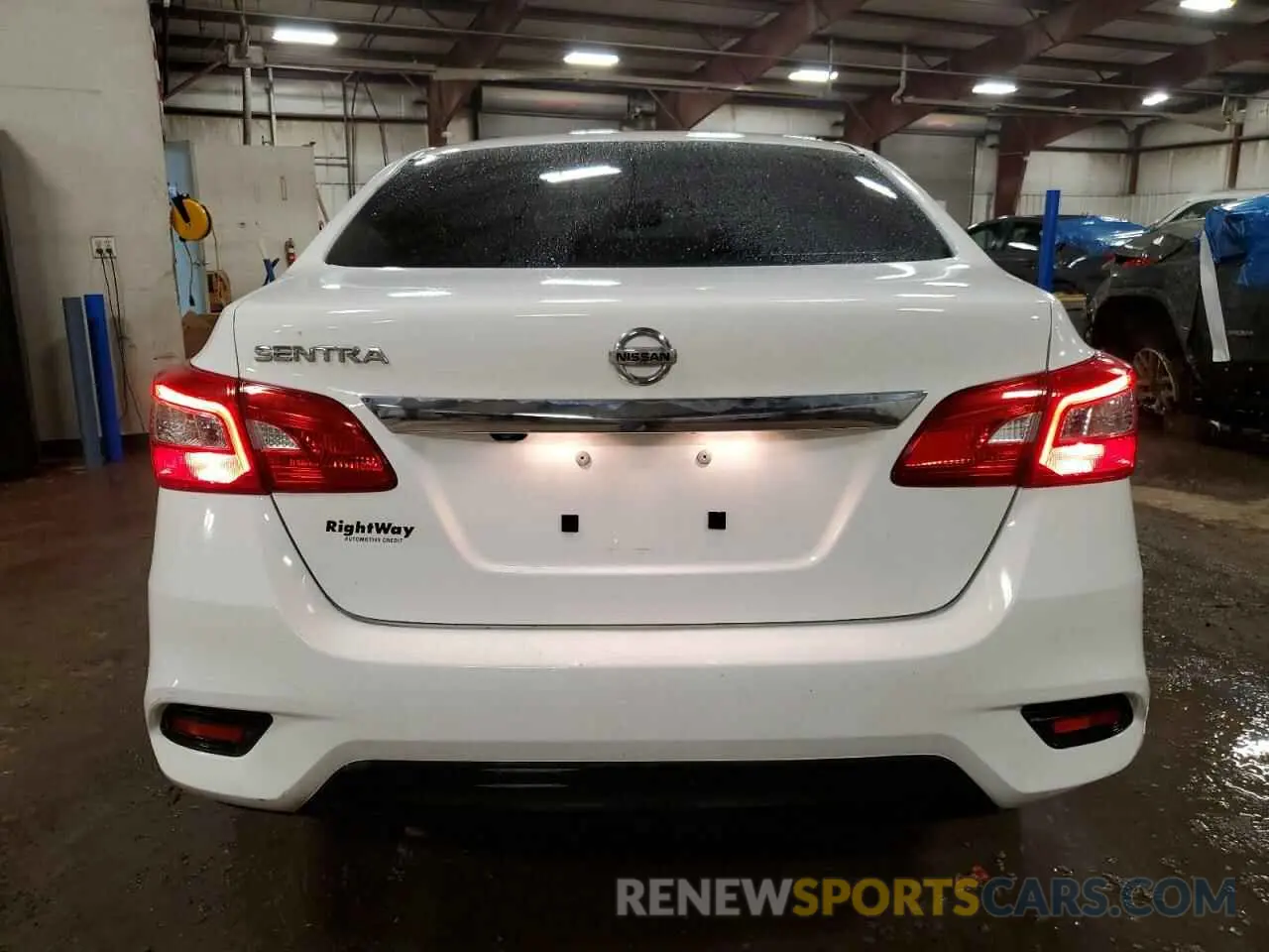 6 fotografías del automóvil dañado 3N1AB7AP8KY402363 NISSAN SENTRA 2019