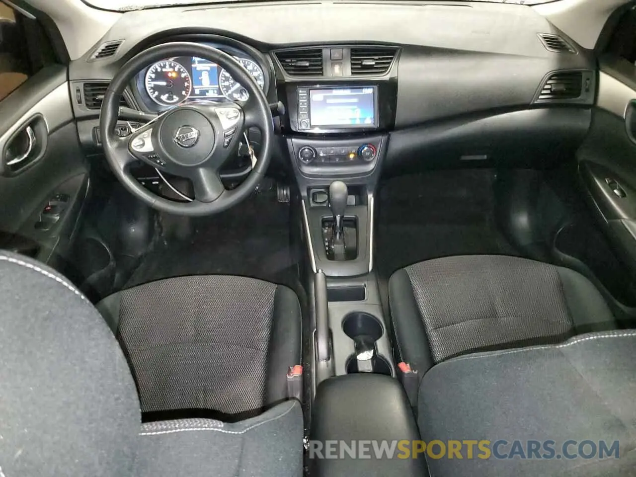 8 fotografías del automóvil dañado 3N1AB7AP8KY402363 NISSAN SENTRA 2019