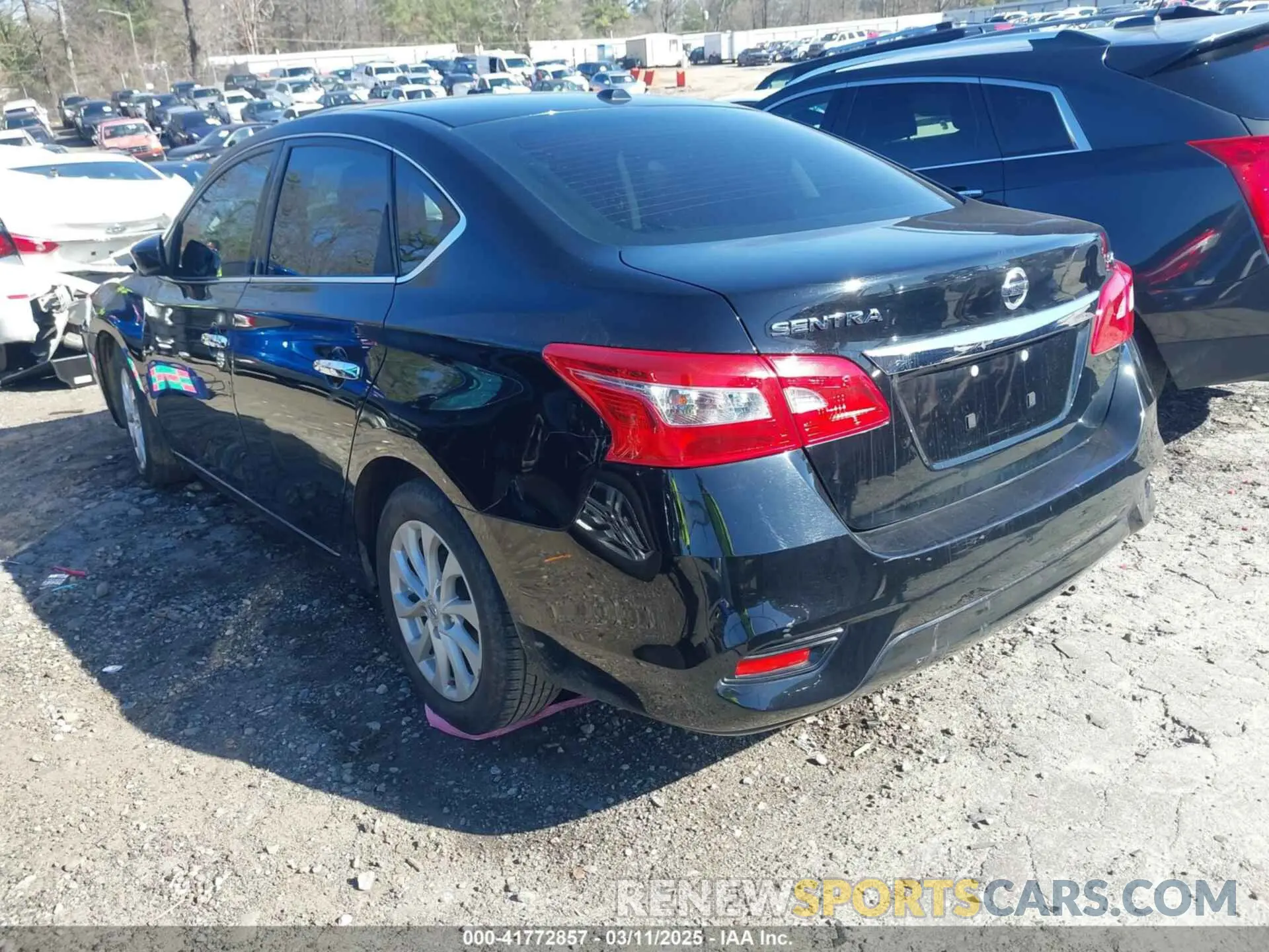 3 fotografías del automóvil dañado 3N1AB7AP8KY415002 NISSAN SENTRA 2019