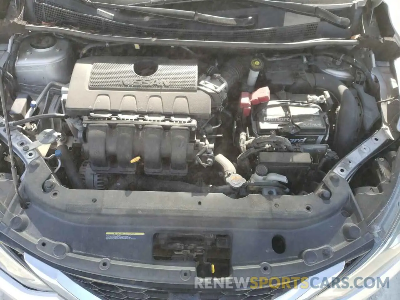 13 fotografías del automóvil dañado 3N1AB7AP8KY419731 NISSAN SENTRA 2019