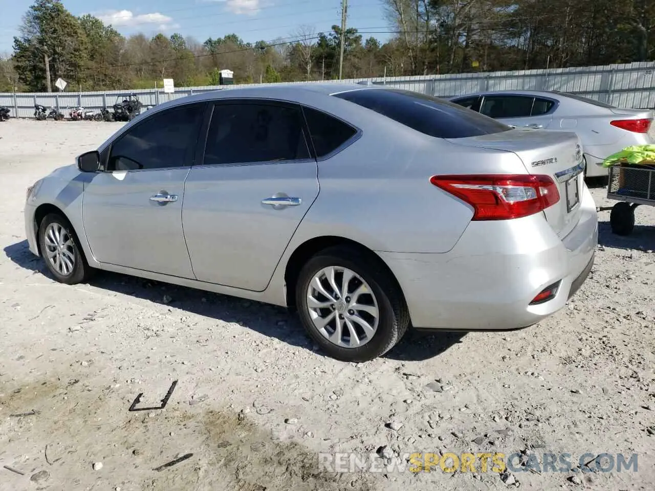 2 fotografías del automóvil dañado 3N1AB7AP8KY419731 NISSAN SENTRA 2019