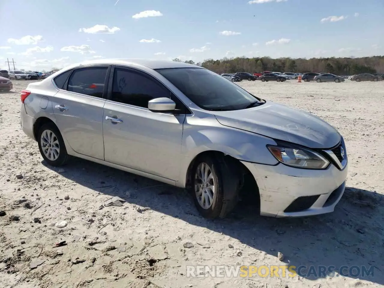 4 fotografías del automóvil dañado 3N1AB7AP8KY419731 NISSAN SENTRA 2019