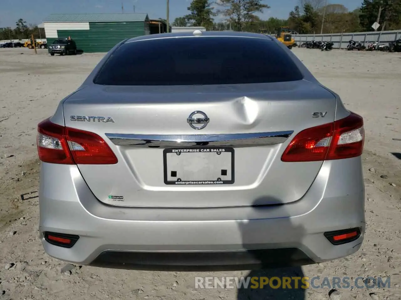6 fotografías del automóvil dañado 3N1AB7AP8KY419731 NISSAN SENTRA 2019