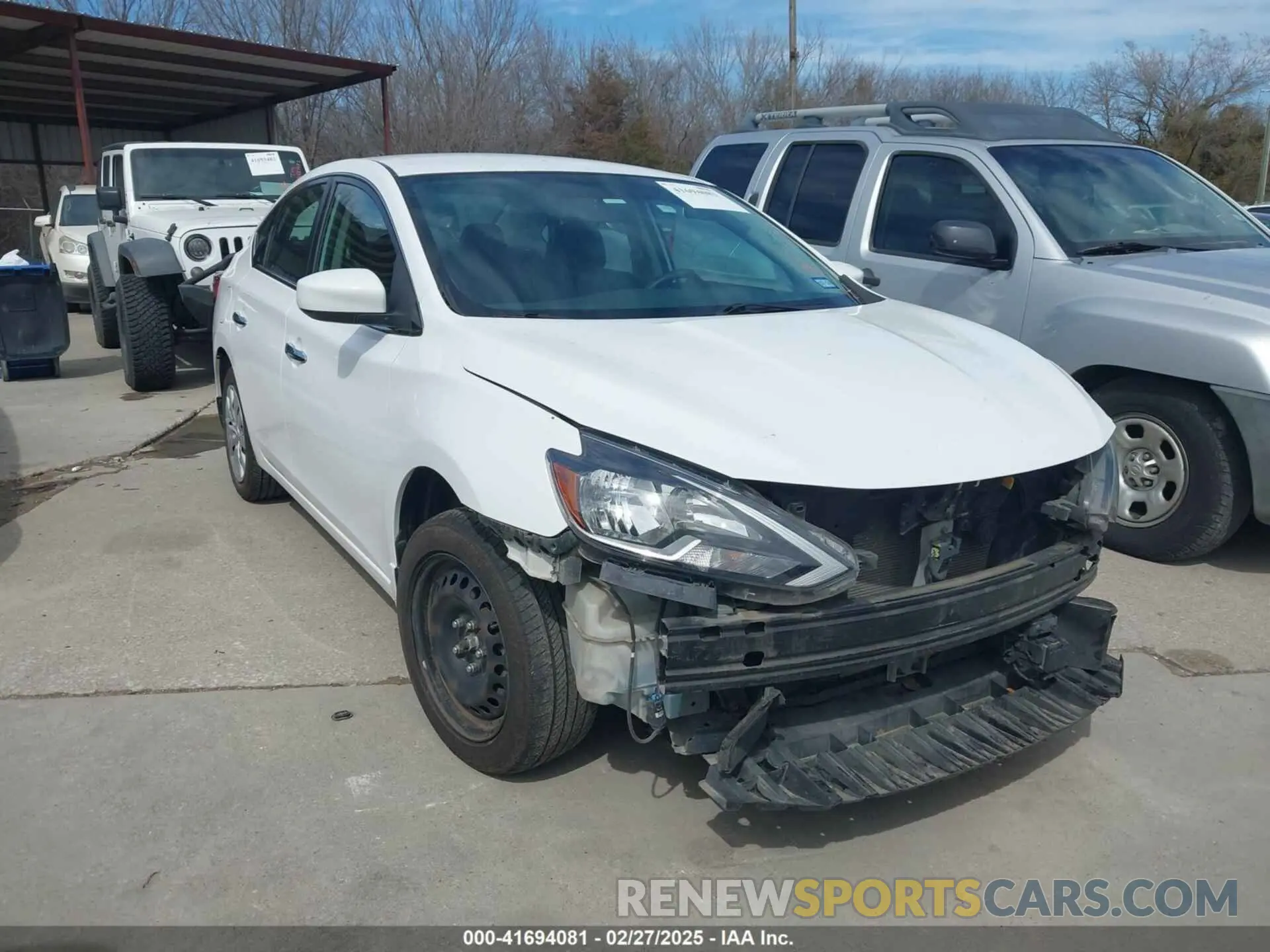 1 fotografías del automóvil dañado 3N1AB7AP8KY425934 NISSAN SENTRA 2019