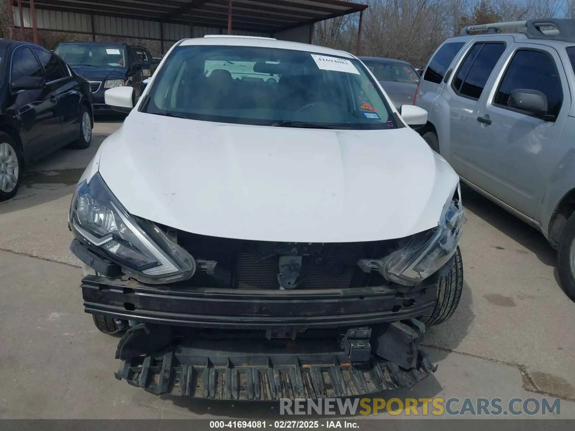 6 fotografías del automóvil dañado 3N1AB7AP8KY425934 NISSAN SENTRA 2019