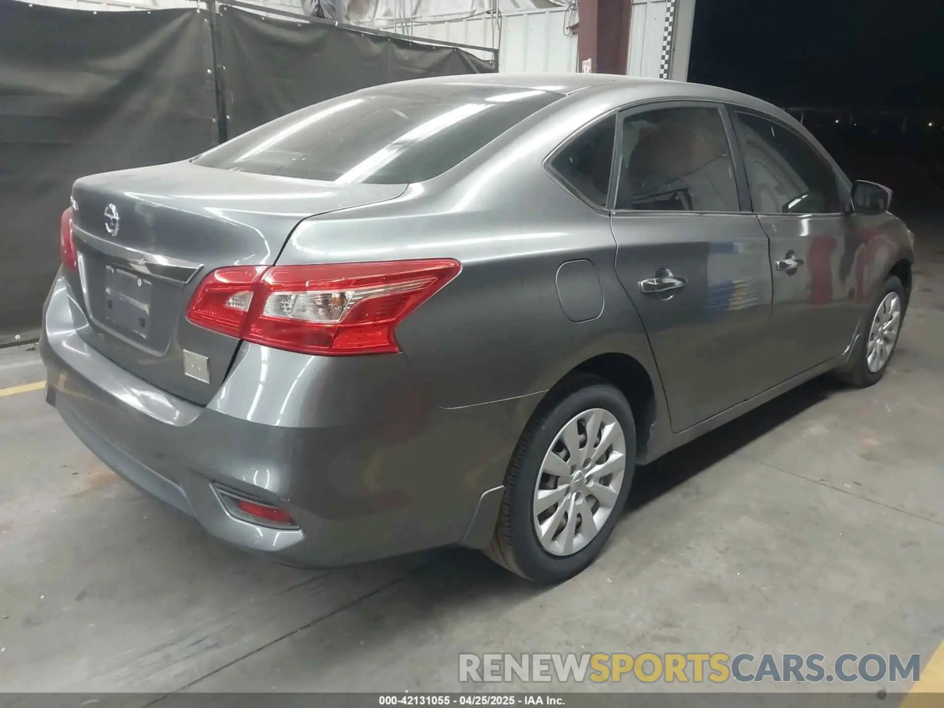 4 fotografías del automóvil dañado 3N1AB7AP8KY438800 NISSAN SENTRA 2019