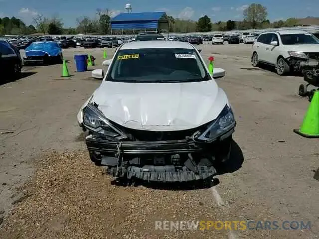 10 fotografías del automóvil dañado 3N1AB7AP8KY441308 NISSAN SENTRA 2019
