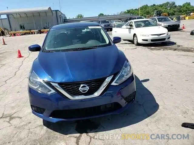 14 fotografías del automóvil dañado 3N1AB7AP8KY453037 NISSAN SENTRA 2019