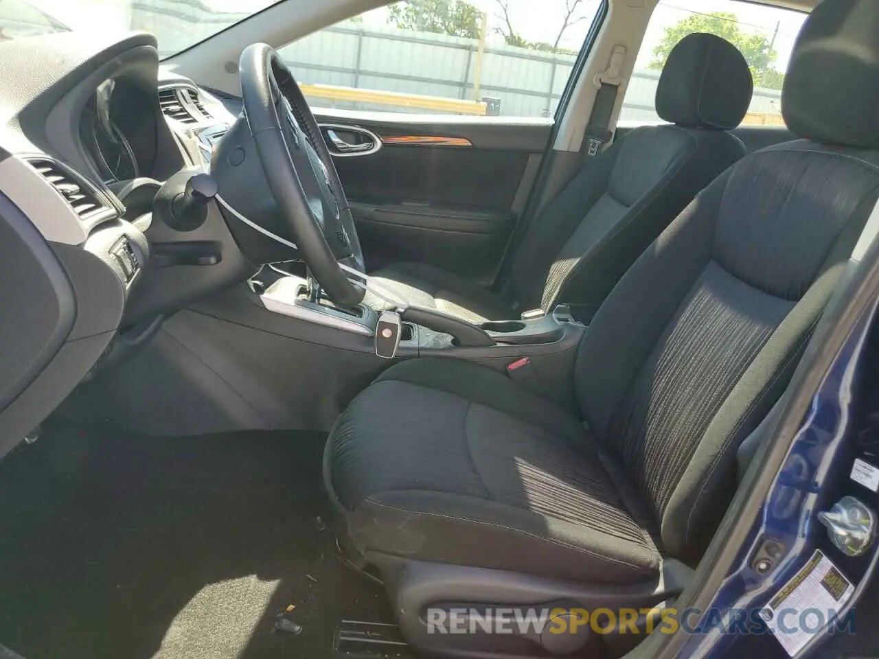 7 fotografías del automóvil dañado 3N1AB7AP8KY453037 NISSAN SENTRA 2019