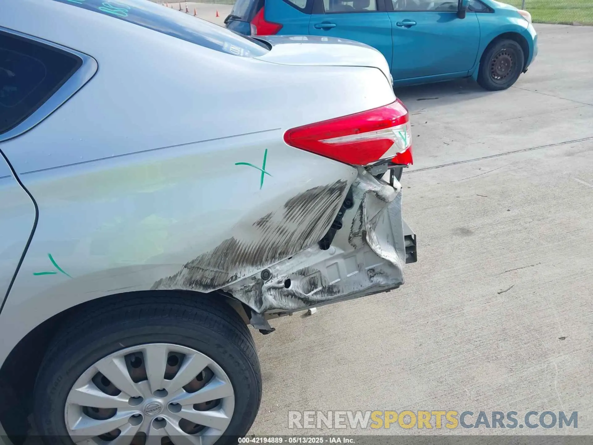 6 fotografías del automóvil dañado 3N1AB7AP8KY456164 NISSAN SENTRA 2019
