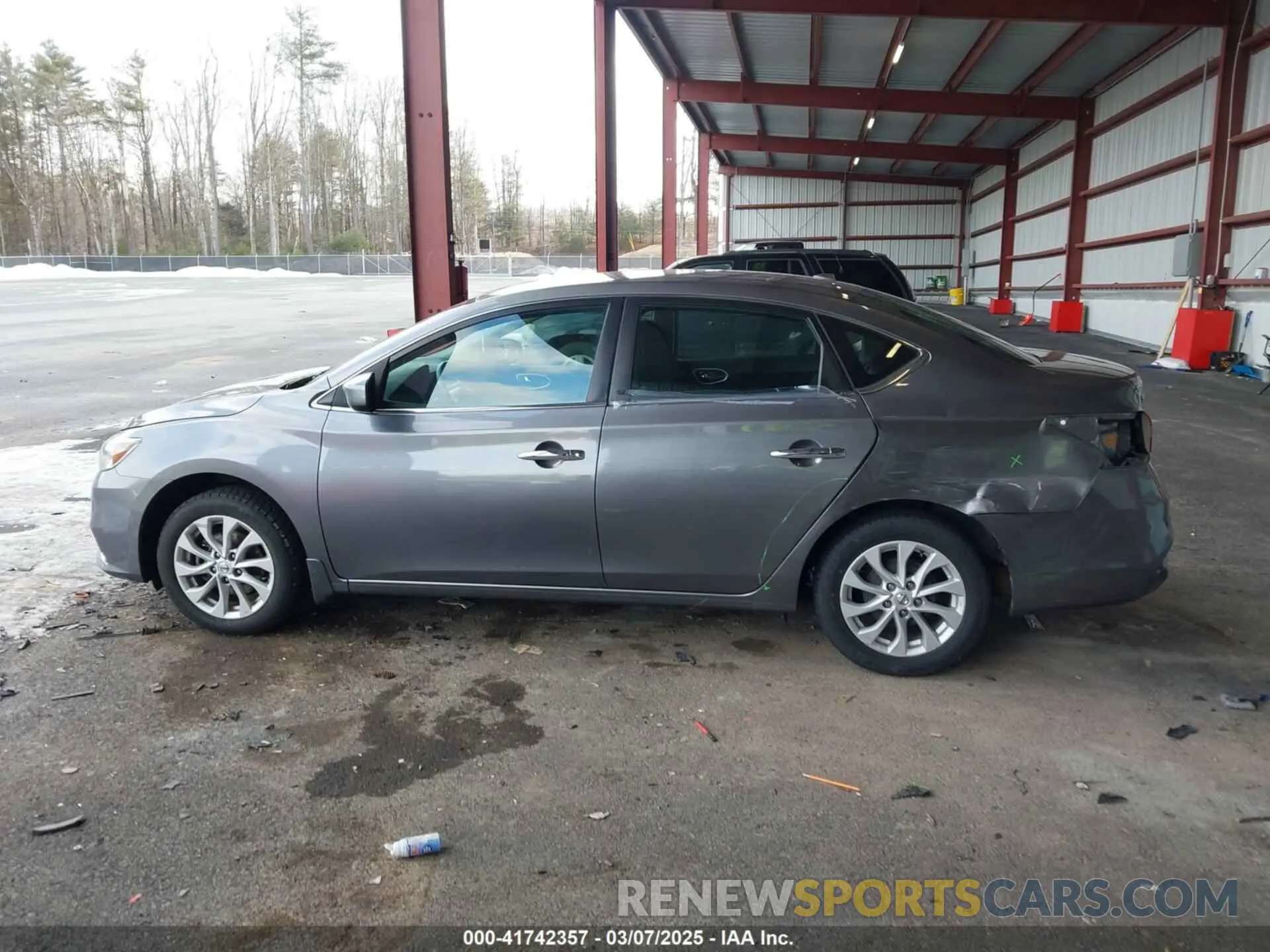 15 fotografías del automóvil dañado 3N1AB7AP8KY456729 NISSAN SENTRA 2019