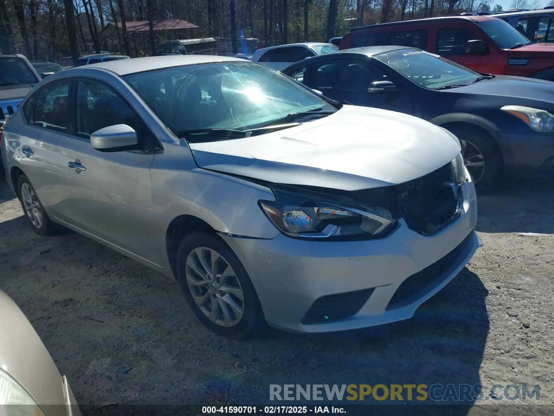 1 fotografías del automóvil dañado 3N1AB7AP9KL616064 NISSAN SENTRA 2019