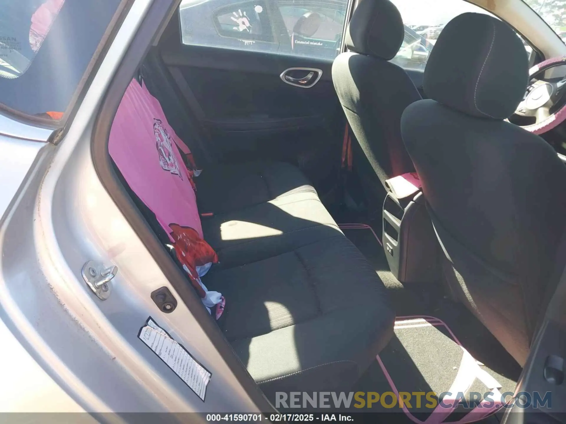 8 fotografías del automóvil dañado 3N1AB7AP9KL616064 NISSAN SENTRA 2019