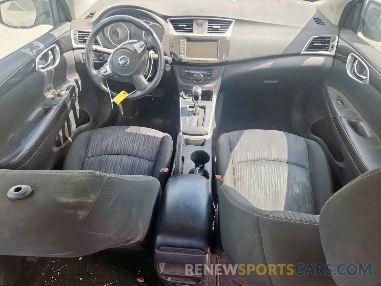 8 fotografías del automóvil dañado 3N1AB7AP9KL626139 NISSAN SENTRA 2019