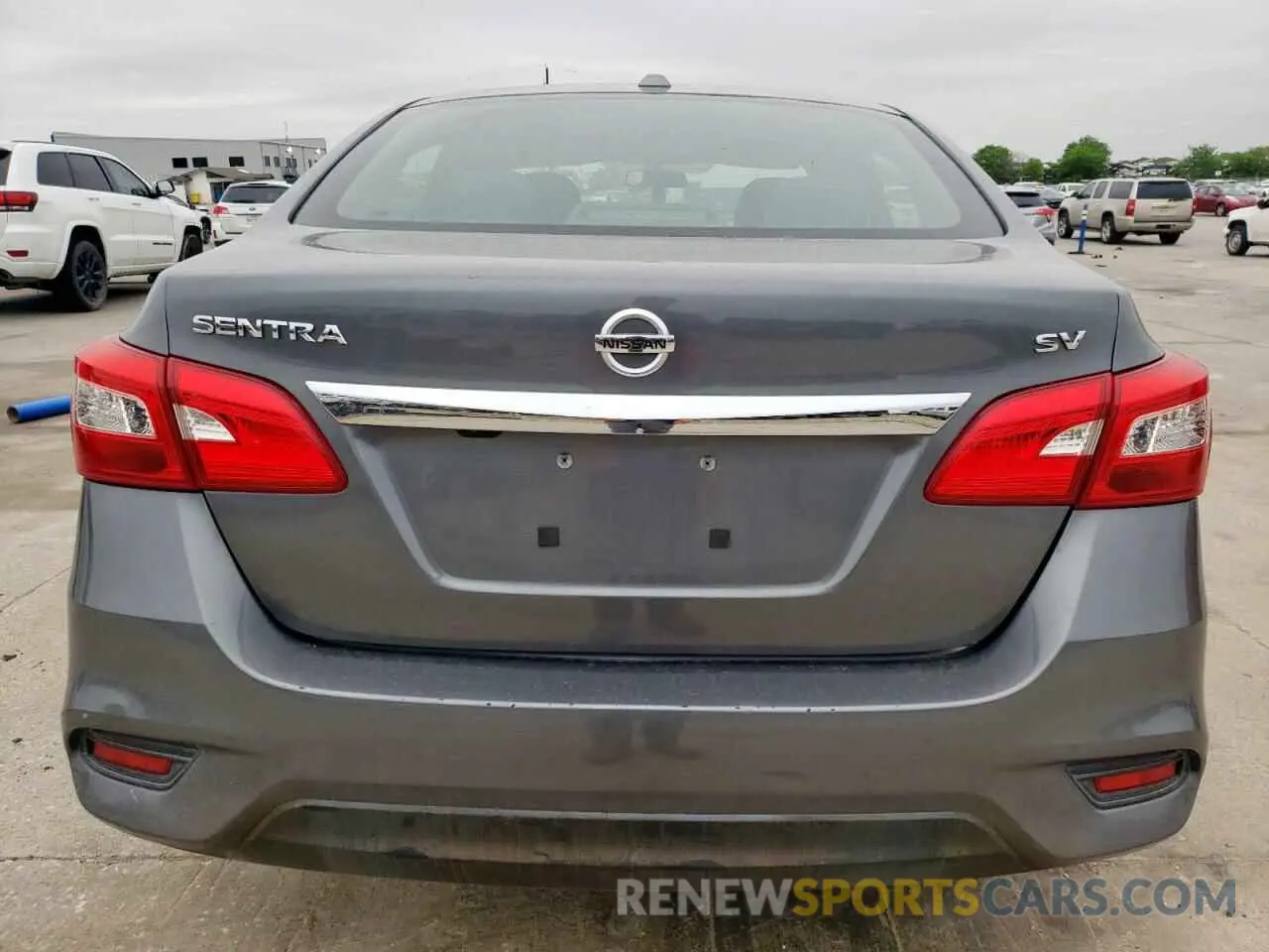 6 fotografías del automóvil dañado 3N1AB7AP9KL628375 NISSAN SENTRA 2019