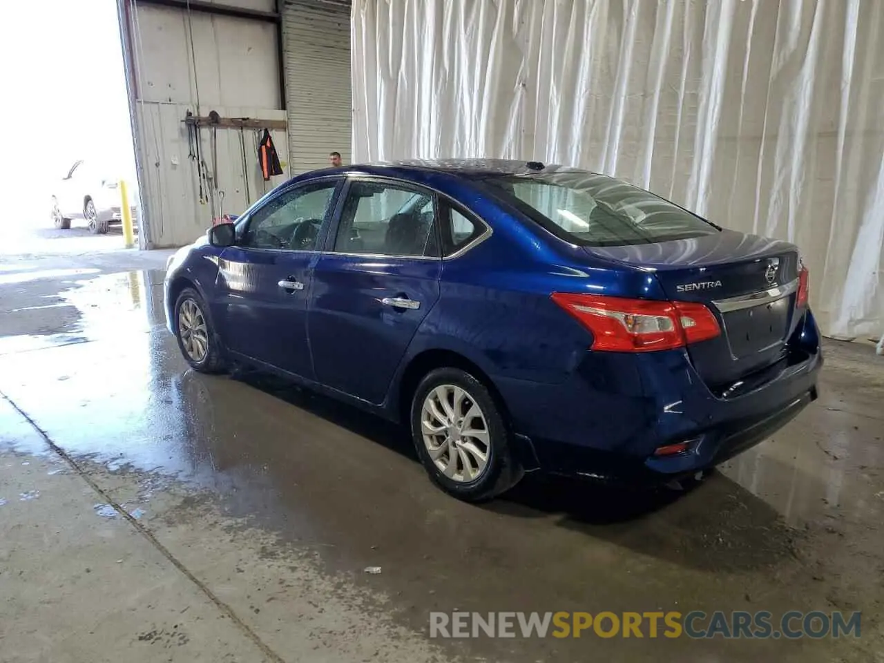 2 fotografías del automóvil dañado 3N1AB7AP9KY206321 NISSAN SENTRA 2019