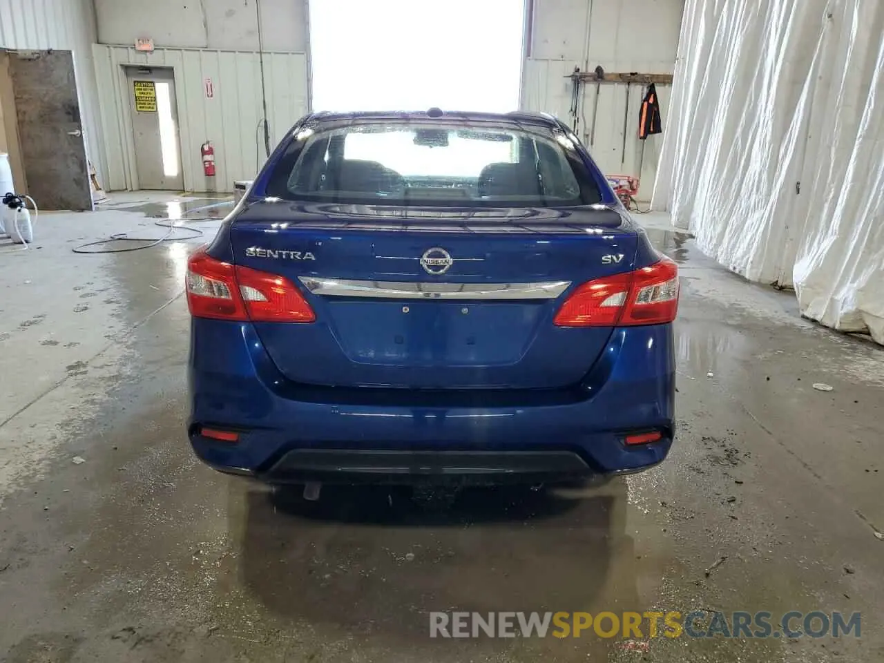 6 fotografías del automóvil dañado 3N1AB7AP9KY206321 NISSAN SENTRA 2019