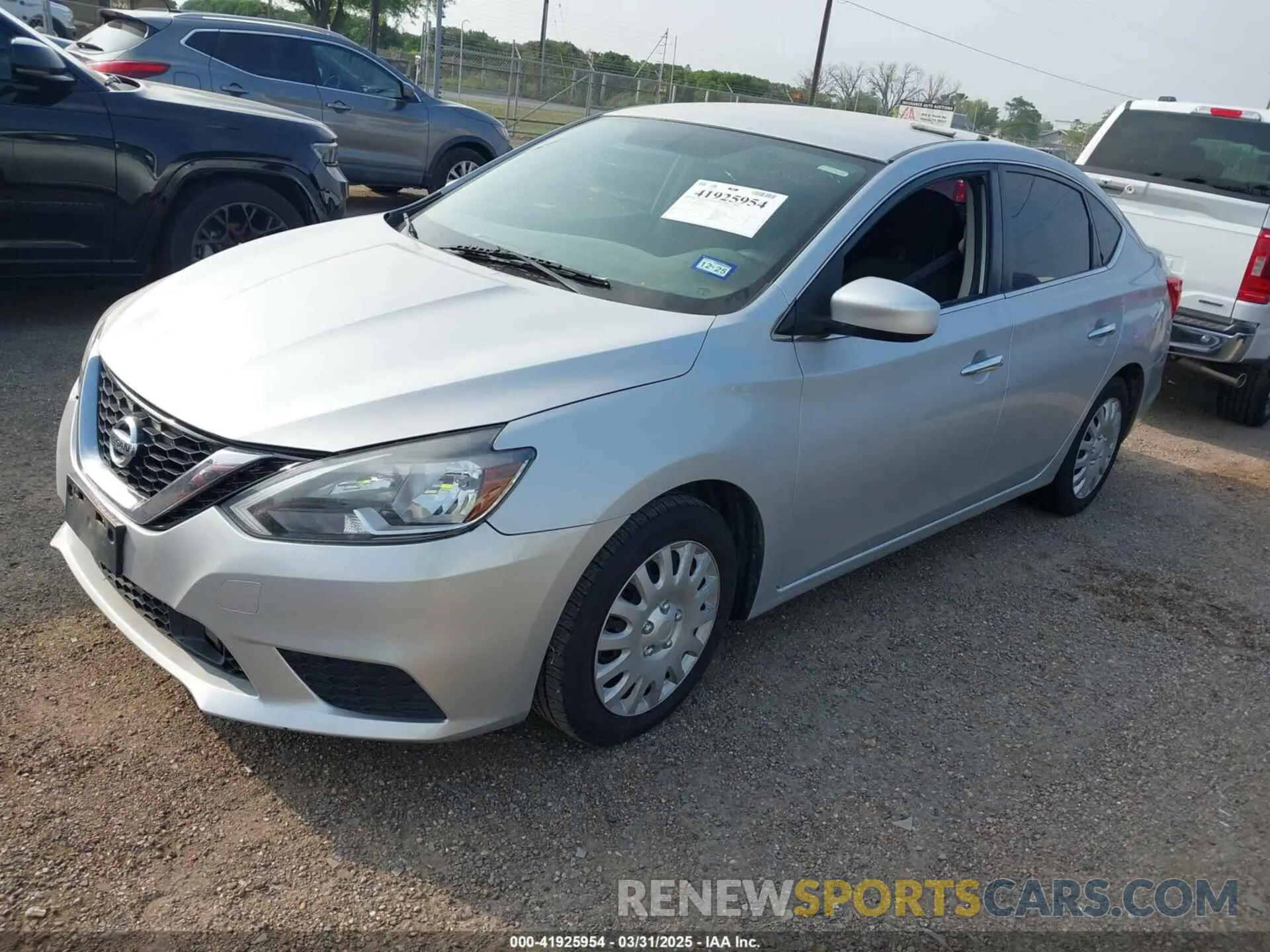 2 fotografías del automóvil dañado 3N1AB7AP9KY210627 NISSAN SENTRA 2019