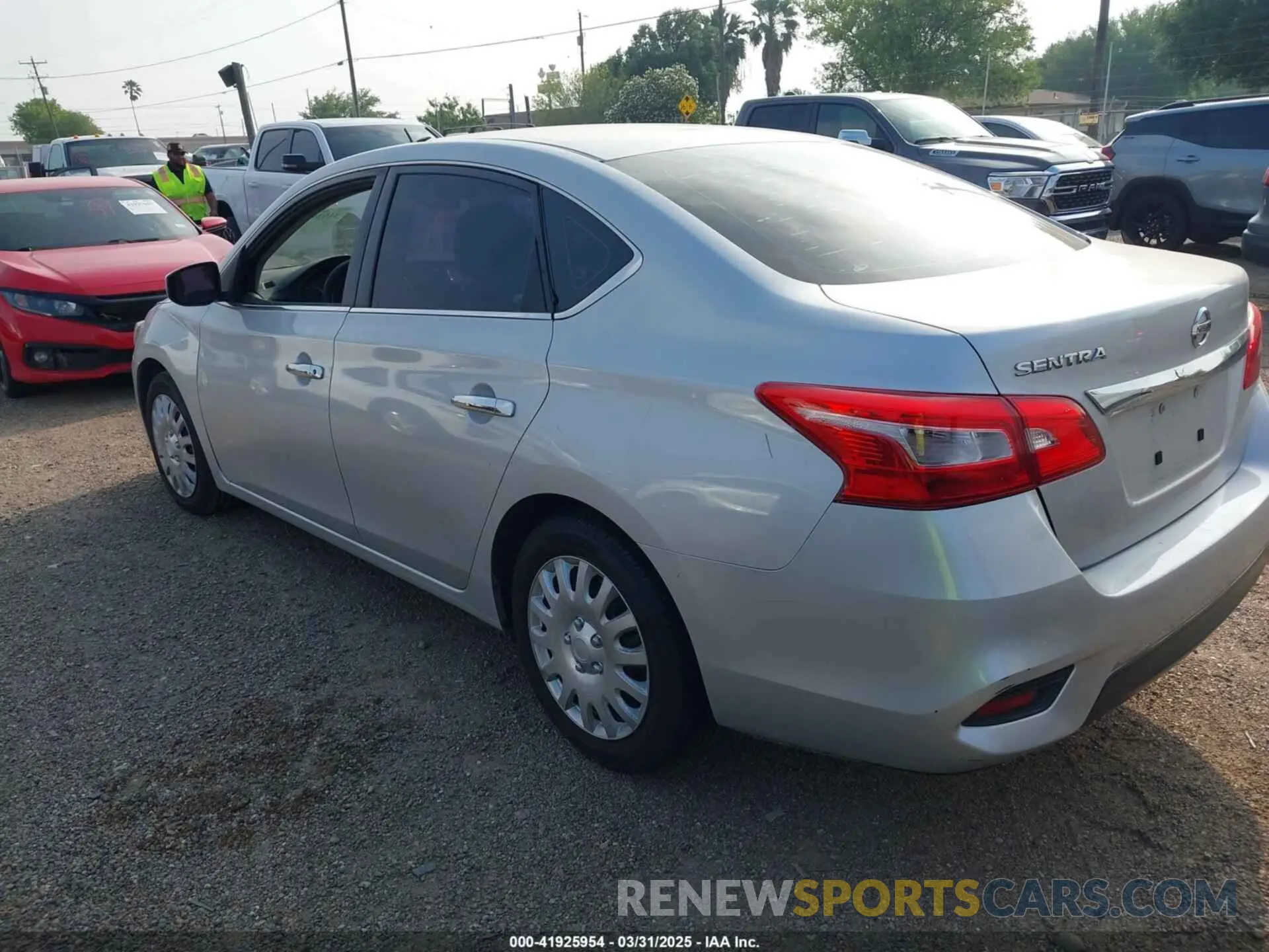 3 fotografías del automóvil dañado 3N1AB7AP9KY210627 NISSAN SENTRA 2019