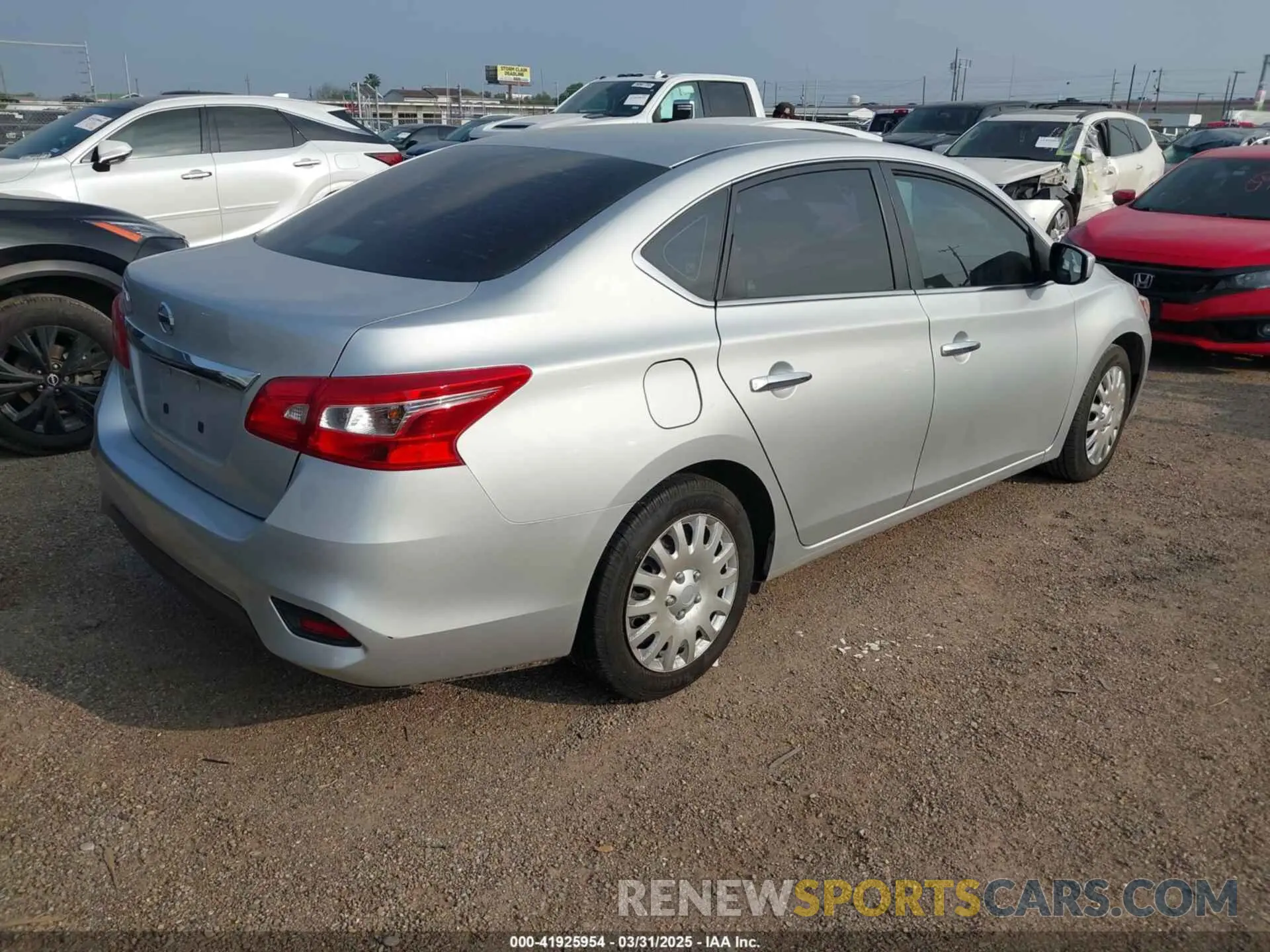4 fotografías del automóvil dañado 3N1AB7AP9KY210627 NISSAN SENTRA 2019