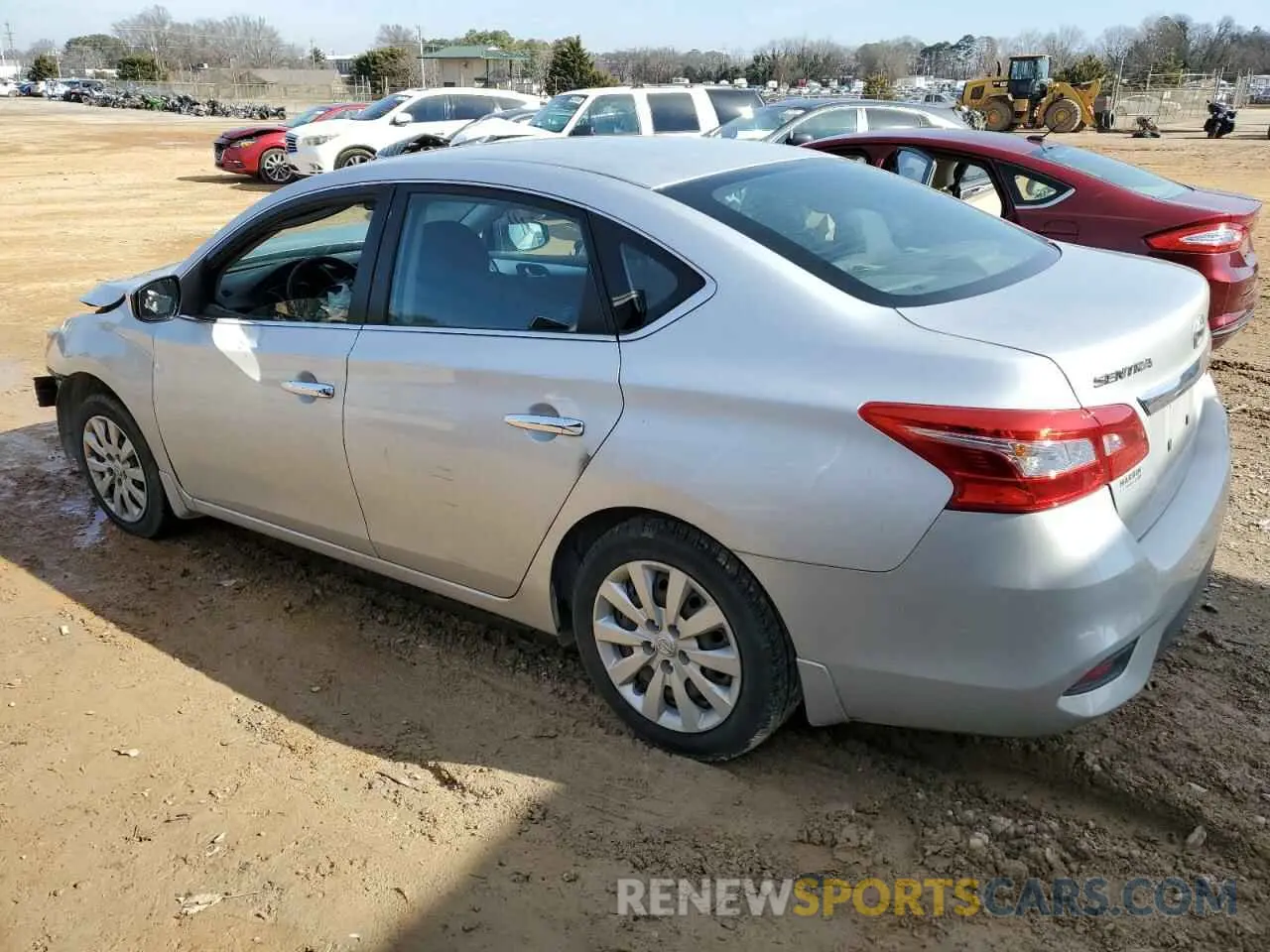 2 fotografías del automóvil dañado 3N1AB7AP9KY215861 NISSAN SENTRA 2019