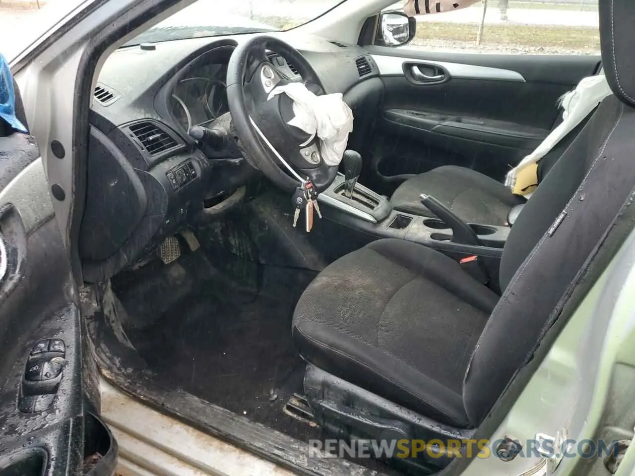 7 fotografías del automóvil dañado 3N1AB7AP9KY215861 NISSAN SENTRA 2019