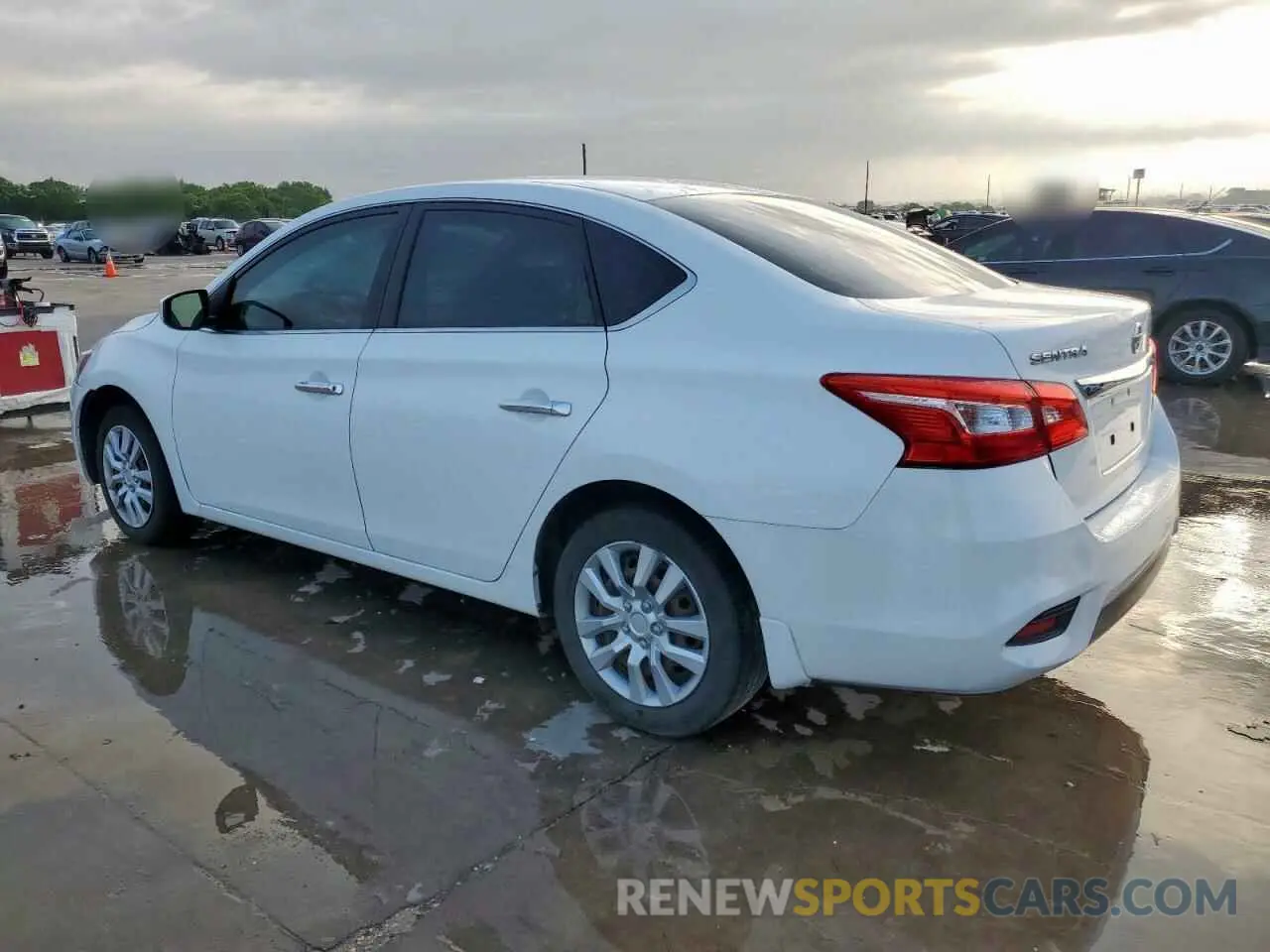 2 fotografías del automóvil dañado 3N1AB7AP9KY220123 NISSAN SENTRA 2019