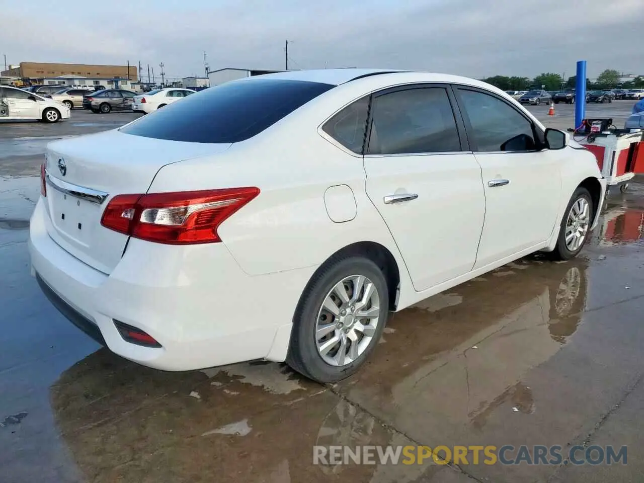 3 fotografías del automóvil dañado 3N1AB7AP9KY220123 NISSAN SENTRA 2019