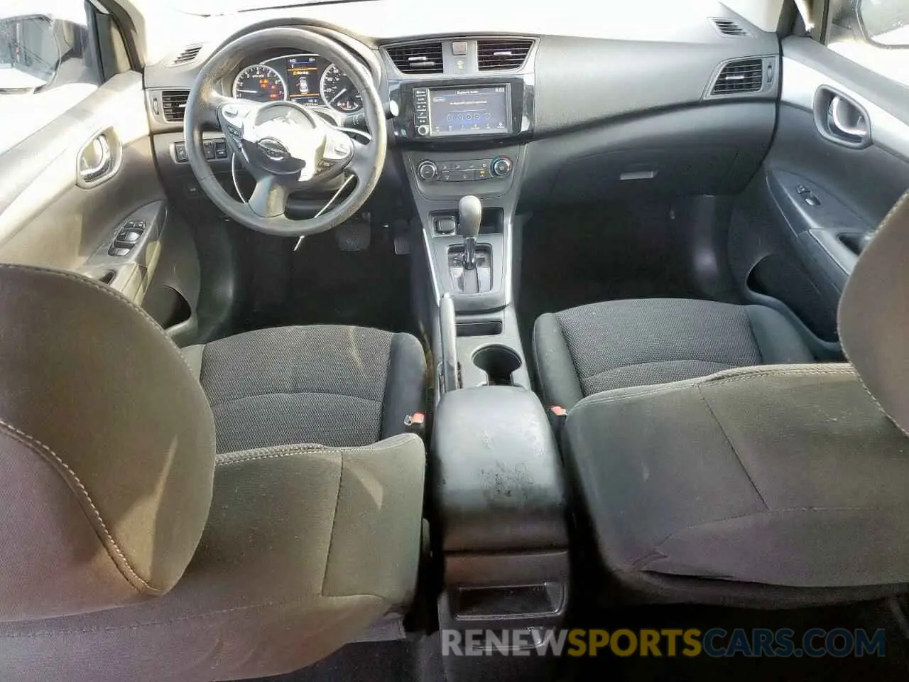 8 fotografías del automóvil dañado 3N1AB7AP9KY220123 NISSAN SENTRA 2019