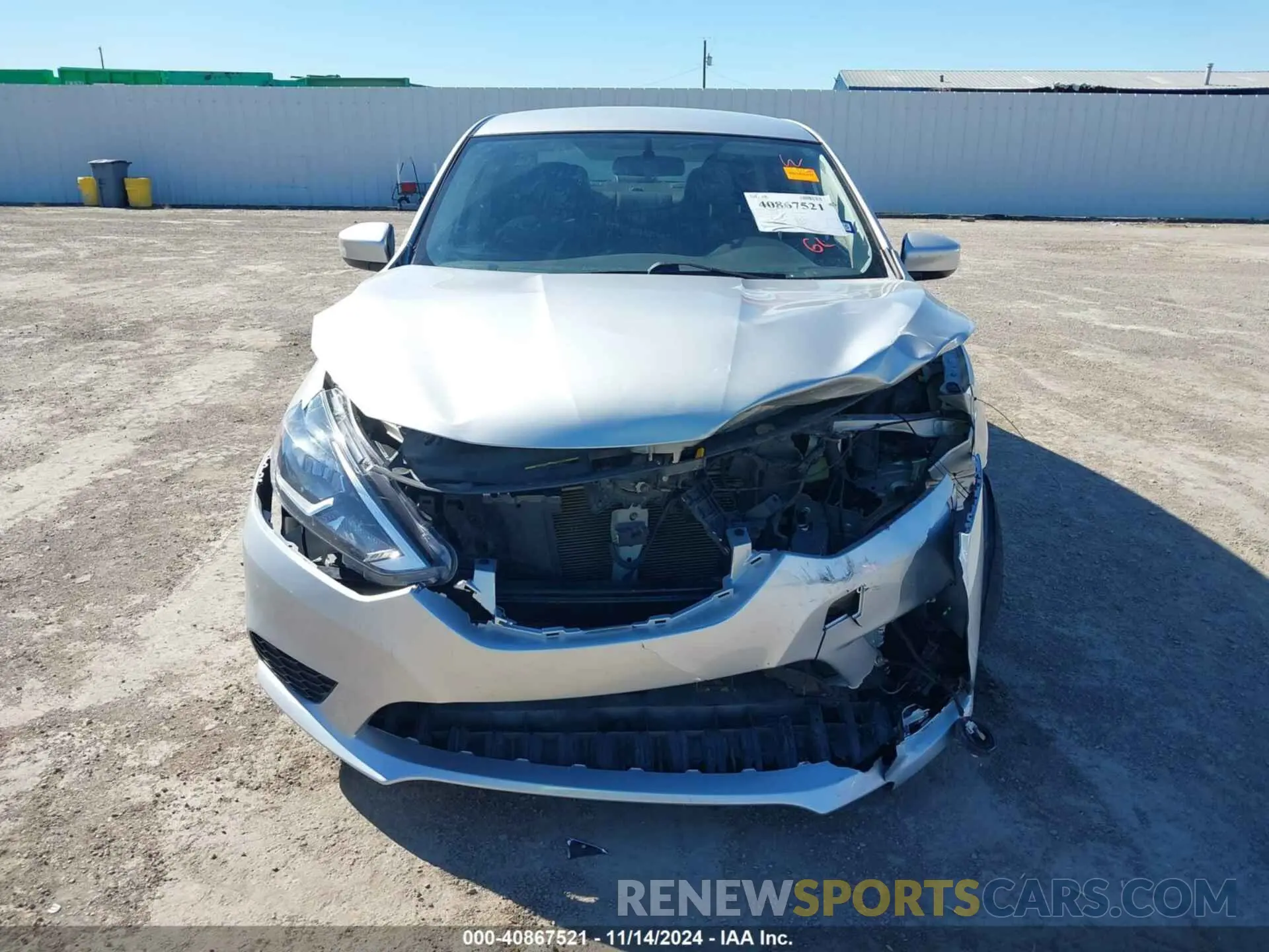 13 fotografías del automóvil dañado 3N1AB7AP9KY221451 NISSAN SENTRA 2019