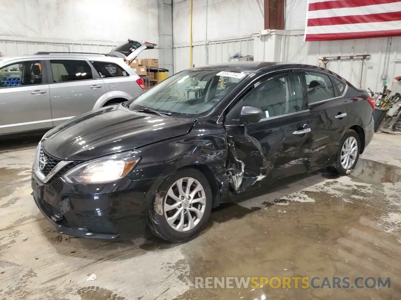 1 fotografías del automóvil dañado 3N1AB7AP9KY221496 NISSAN SENTRA 2019