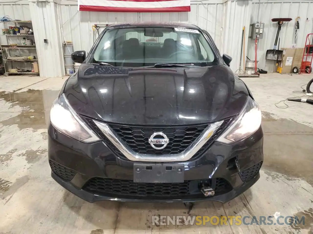 5 fotografías del automóvil dañado 3N1AB7AP9KY221496 NISSAN SENTRA 2019