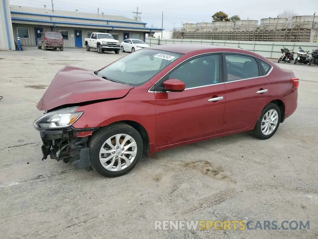 1 fotografías del automóvil dañado 3N1AB7AP9KY225371 NISSAN SENTRA 2019