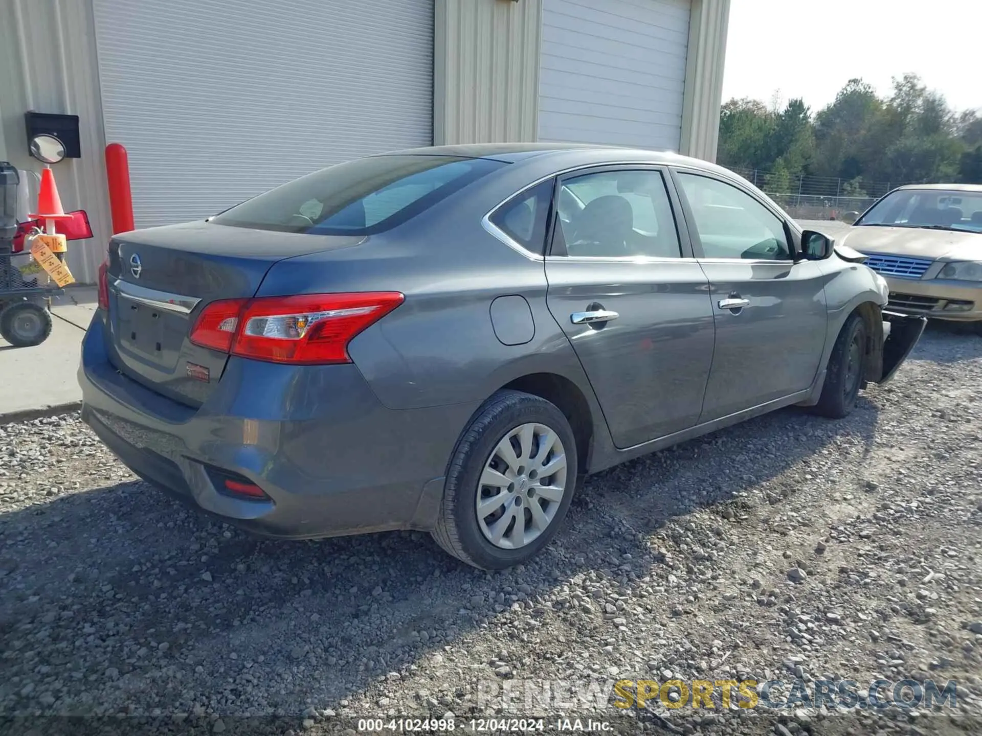4 fotografías del automóvil dañado 3N1AB7AP9KY245961 NISSAN SENTRA 2019