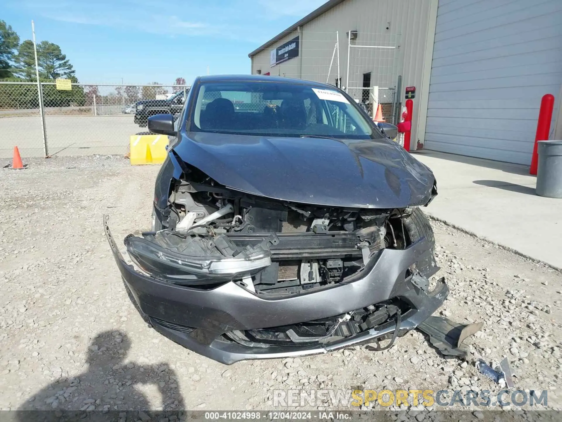 6 fotografías del automóvil dañado 3N1AB7AP9KY245961 NISSAN SENTRA 2019